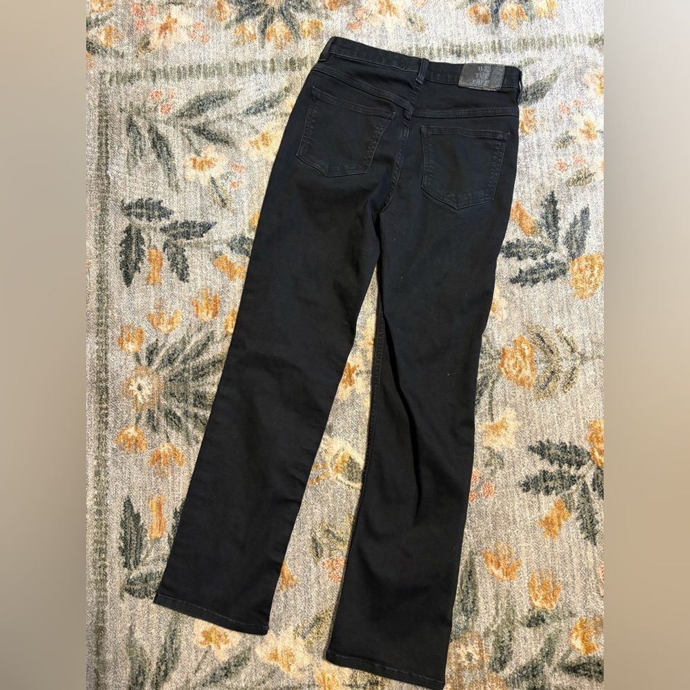 Free People We The Free Aura High Rise Slim Cigarette Jeans Womens Size 26 Black - Picture 8 of 8